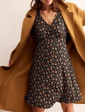 Boden Willow Jersey Tulip Bud Dress